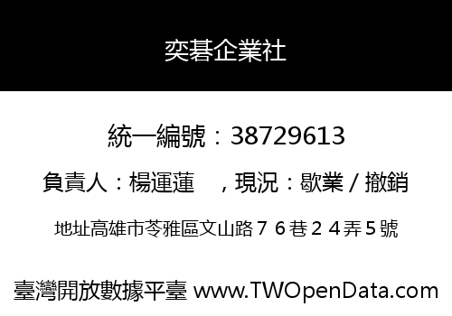 奕碁企業社