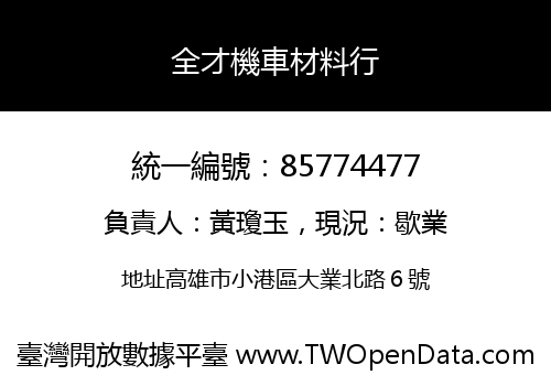 全才機車材料行