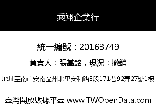 乘翊企業行