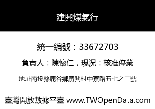 建興煤氣行