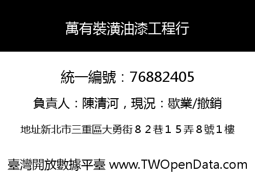 萬有裝潢油漆工程行