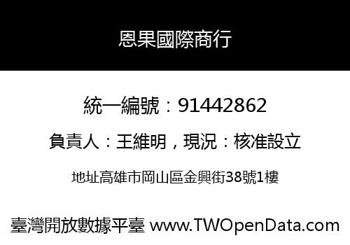 恩果國際商行