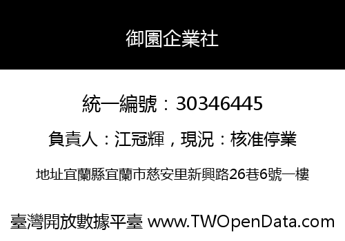 御園企業社