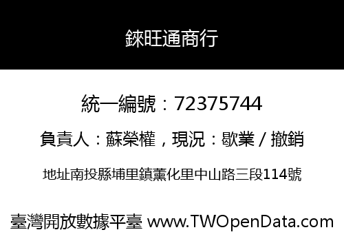 錸旺通商行