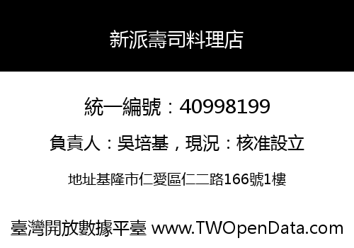 新派壽司料理店