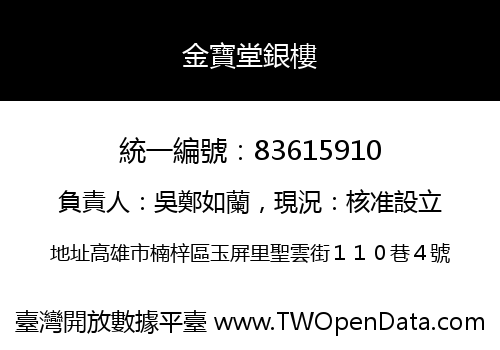 金寶堂銀樓