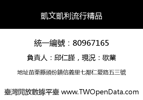 凱文凱利流行精品