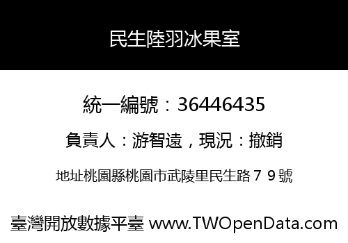 民生陸羽冰果室