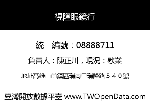 視隆眼鏡行