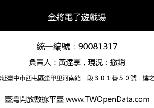 金將電子遊戲場