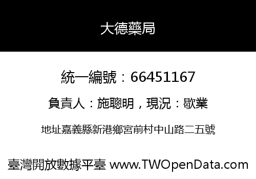 大德藥局