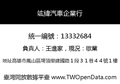 竑緯汽車企業行