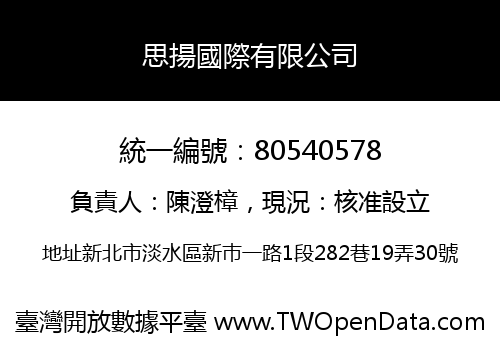 思揚國際有限公司