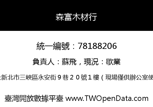 森富木材行