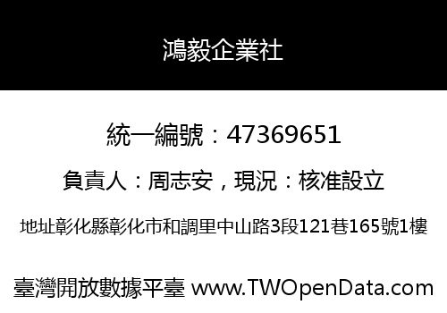 鴻毅企業社