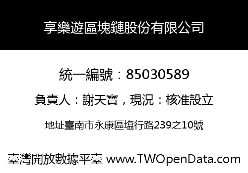 享樂遊區塊鏈股份有限公司
