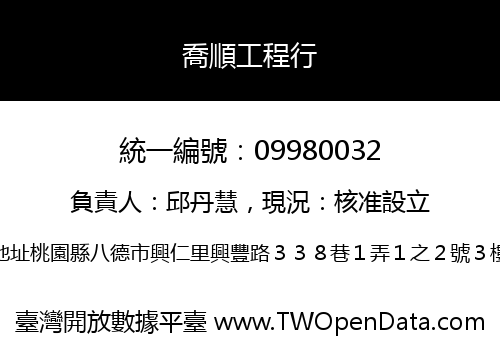 喬順工程行
