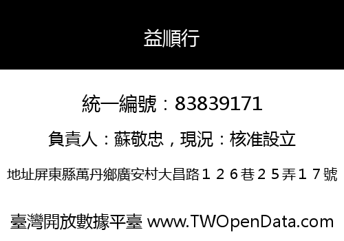 益順行