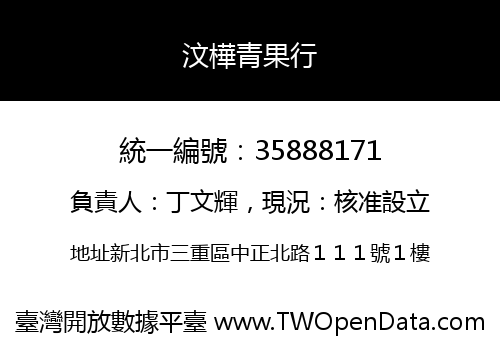 汶樺青果行