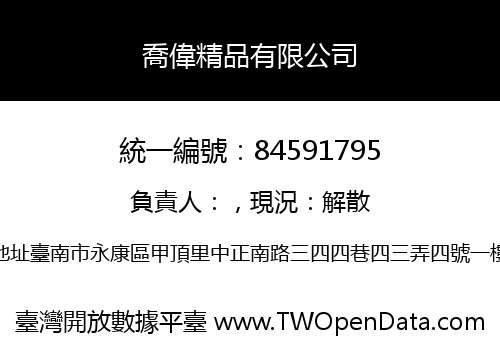 喬偉精品有限公司