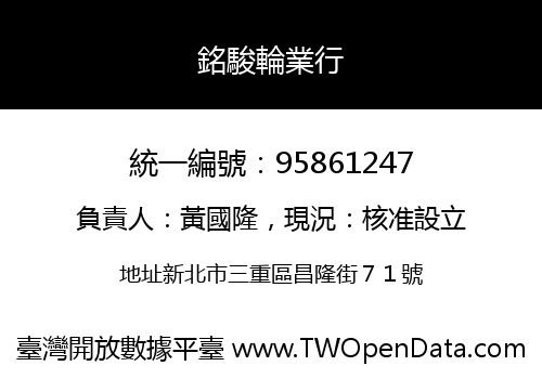 銘駿輪業行
