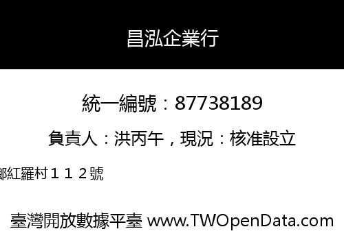 昌泓企業行