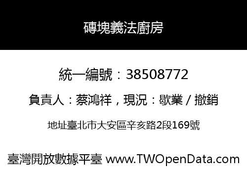 磚塊義法廚房