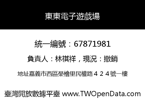 東東電子遊戲場