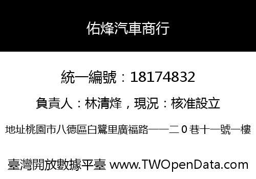 佑烽汽車商行