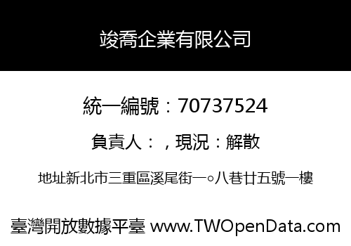 竣喬企業有限公司