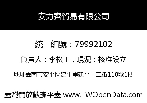 安力齊貿易有限公司