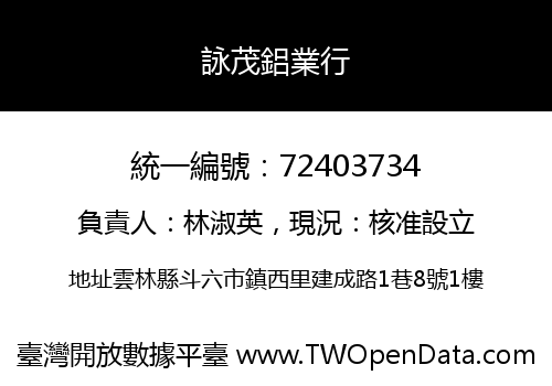 詠茂鋁業行