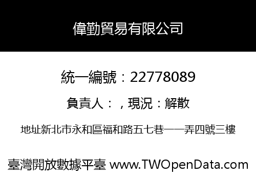 偉勤貿易有限公司