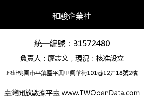 和駿企業社