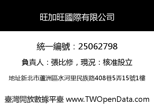 旺加旺國際有限公司