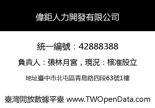 偉鉅人力開發有限公司