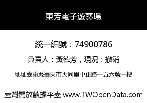 東芳電子遊藝場