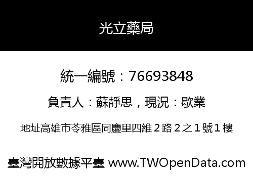 光立藥局