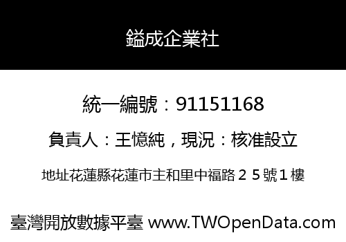 鎰成企業社