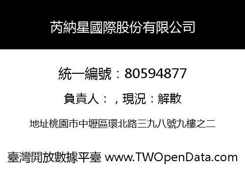 芮納星國際股份有限公司