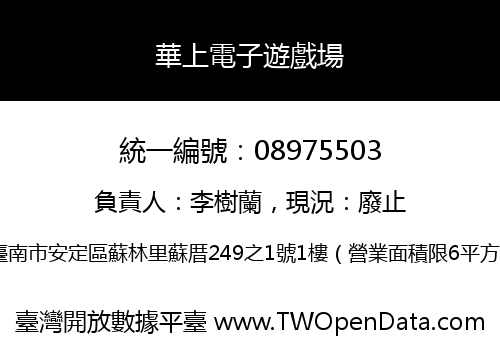 華上電子遊戲場
