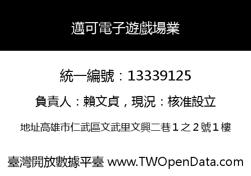 邁可電子遊戲場業