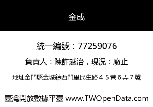 金成