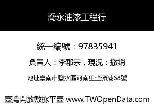 喬永油漆工程行