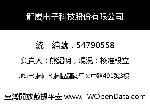 龍崴電子科技股份有限公司