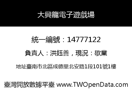 大興龍電子遊戲場
