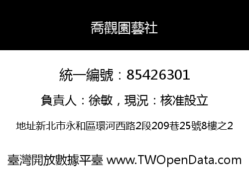 喬觀園藝社