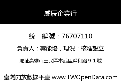 威辰企業行