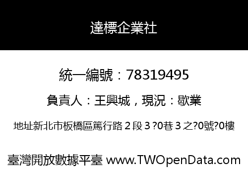 達標企業社