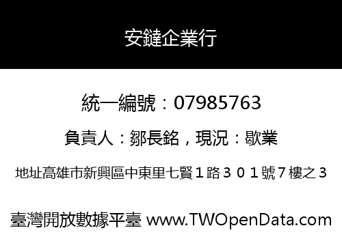 安鐽企業行